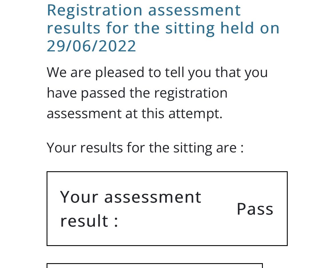 After 5 years of hard work, I am so grateful to say I have passed! Feeling very lucky to have had the support and guidance of so many wonderful people along the way. Thank you to all of you! Looking forward to starting my role as an On-call Junior Pharmacist at UHL! ⭐️🥳
