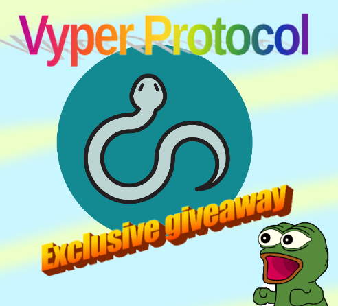 VyperProtocol's tweet photo. We just hired our new marketing intern and first thing she does is running a giveaway contest 🥰🥰

🏆 WL GIVEAWAY + PRIZE
Winner gets 10$ gift card (or equivalent) plus Vyper NFT

RT and Tag 2 to be eligible 🥰 https://t.co/q0iSUU6Exj