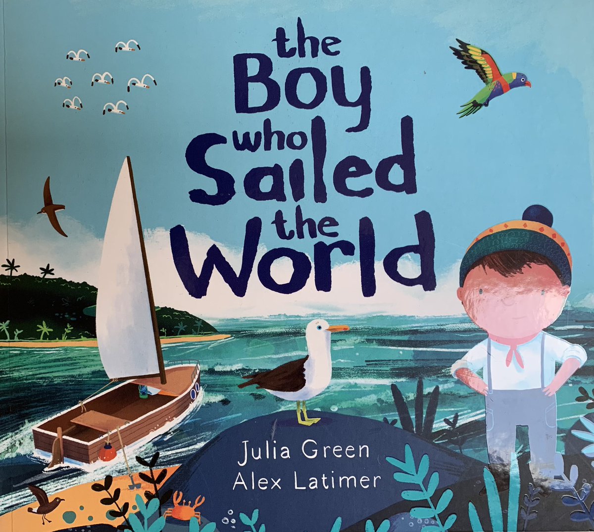 suemcgonigle's tweet photo. Pleased to review #TheBoywhoSailedtheWorld by @JGreenAuthor and #AlexLatimer @DFB_storyhouse for @BooksForKeeps (see latest issue of digital mag) https://t.co/vUovthFphH