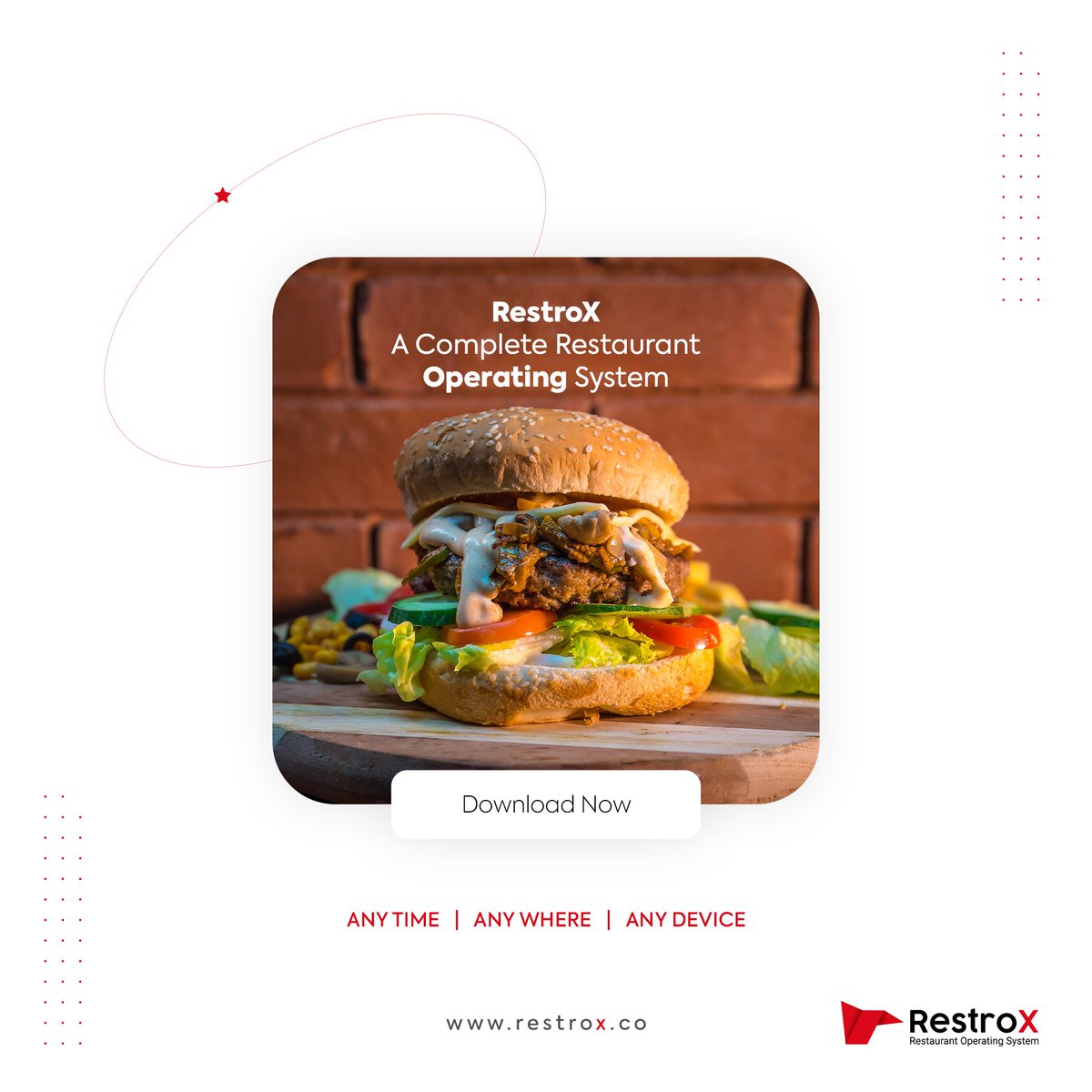 RestroX_'s tweet photo. RestroX is a complete restaurant operating system. Manage your complete restaurant operation from anywhere, at any time, and on any device.#restroX #restaurantoperatingsystem #operatingsystem #restaurante #system #exclusivefeatures #ultimatesystem #flexible #cloudpos #contactless https://t.co/Bai5ldQjWs