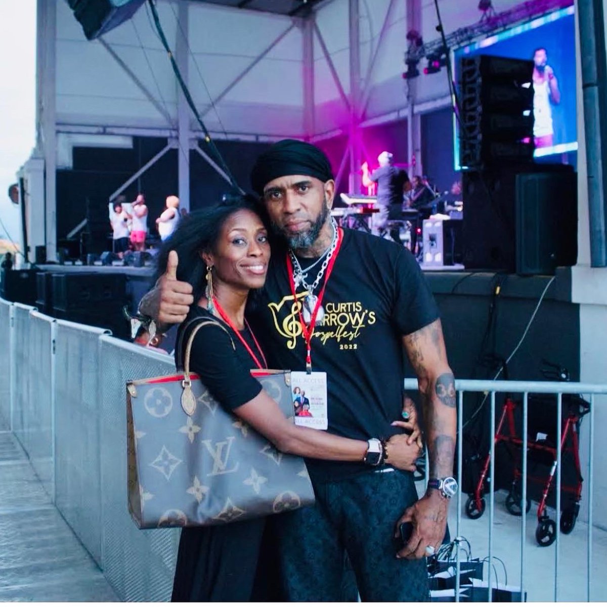 Happy #23 Anniversary to me and my King👑  We are definitely “That Couple” 🤜🏾❤️🤛🏾💯 There will never be enough words to express how much I love this man!🥰 #SoulMates #BestFriends #Lovers #Confidants #AwesomeParents #PowerCouple #BusinessPartners #360WiseGuy #360WiseGal🎊🥂