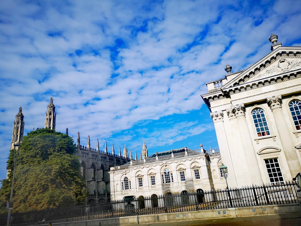 Caius B&B, Meetings & Events (@caiusconf) on Twitter photo Happy Friday everyone! Our neighbours at The Old Schools, Senate House and Kings College Chapel looking good in the morning sun ☀ Happy Friday everyone! Our neighbours at The Old Schools, Senate House and Kings College Chapel looking good in the morning sun ☀
