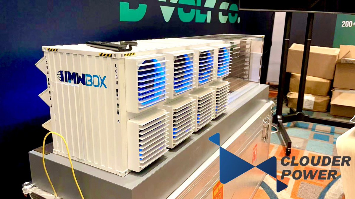 yoki_zhao_123's tweet photo. Mining Disrupt 2022
#clouderpower #bitmit #1MWBOX #MiningDisrupt2022 #Bitcoin https://t.co/NqftcF8x71
