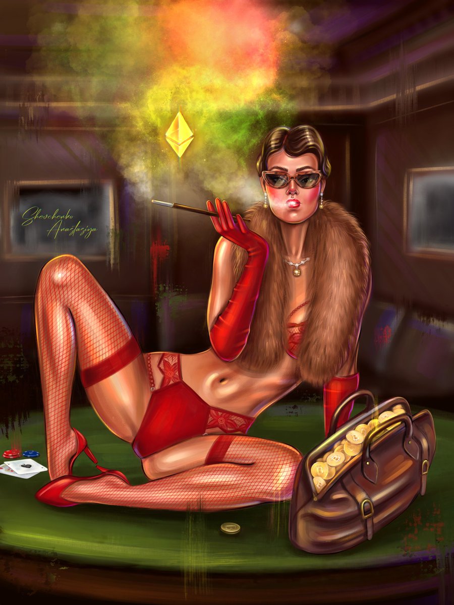 ⚡New drop.⚡
Jackie, the head of the NFT Mafia from the Metaverse E. nicknamed "The Queen of NFT". She loves NFT passionately, nothing will ever stop her from acquiring a delicious piece.
#NastyaShNFT #NFTs
#EtheteumNFT #etherstulist
#NFTCommunity
 opensea.io/assets/ethereu…