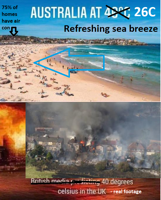 Certain inaccurate summer meme doing the rounds - don't worry I fixed it
