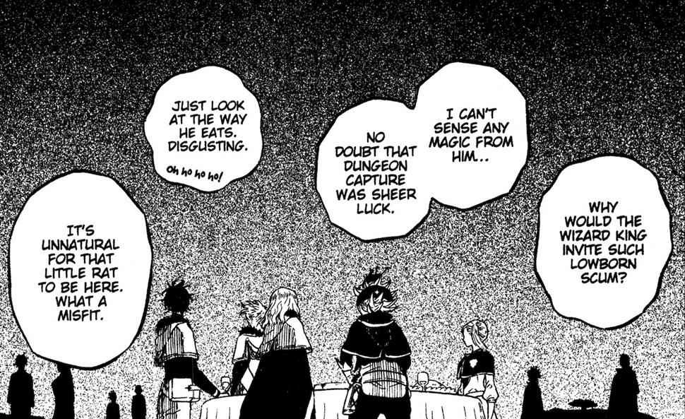 #BCSpoilers
when Asta was first invited at the Clover Castle and now 🤧🤧🤧
Chapter 23                 Chapter 332 