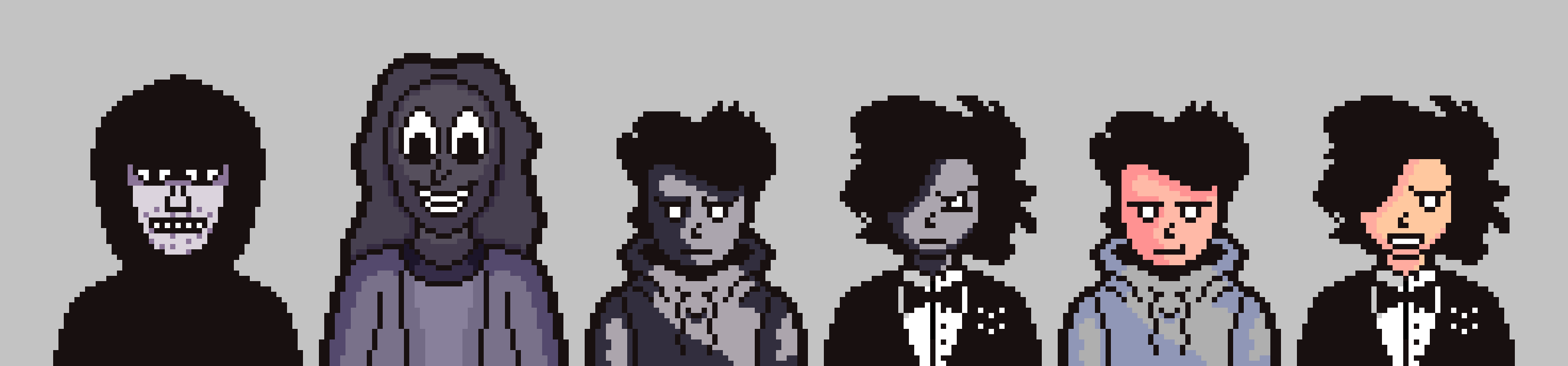 david83741 on X: #themandelacatalogue #pixelart Some art of characters  from The Mandela Catalogue that I never posted  / X