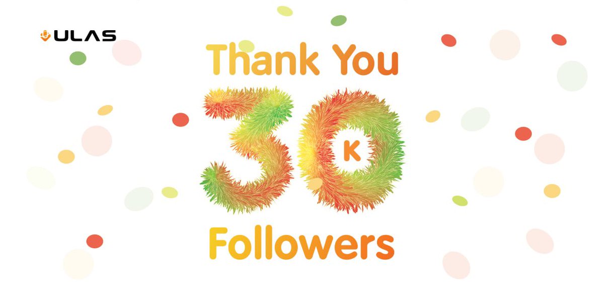 🥳 #ULAS now over 30K followers on Twitter!!

🥰 Thank you for all the support and engagement over this journey

🔥 We will keep bringing you more and please stay with us

🚀 Lets goooooo!!

#NFT #DID #Cosmos #Web3 #Whitelist #NFTGiveaways #Airdrops #cryptocurrency