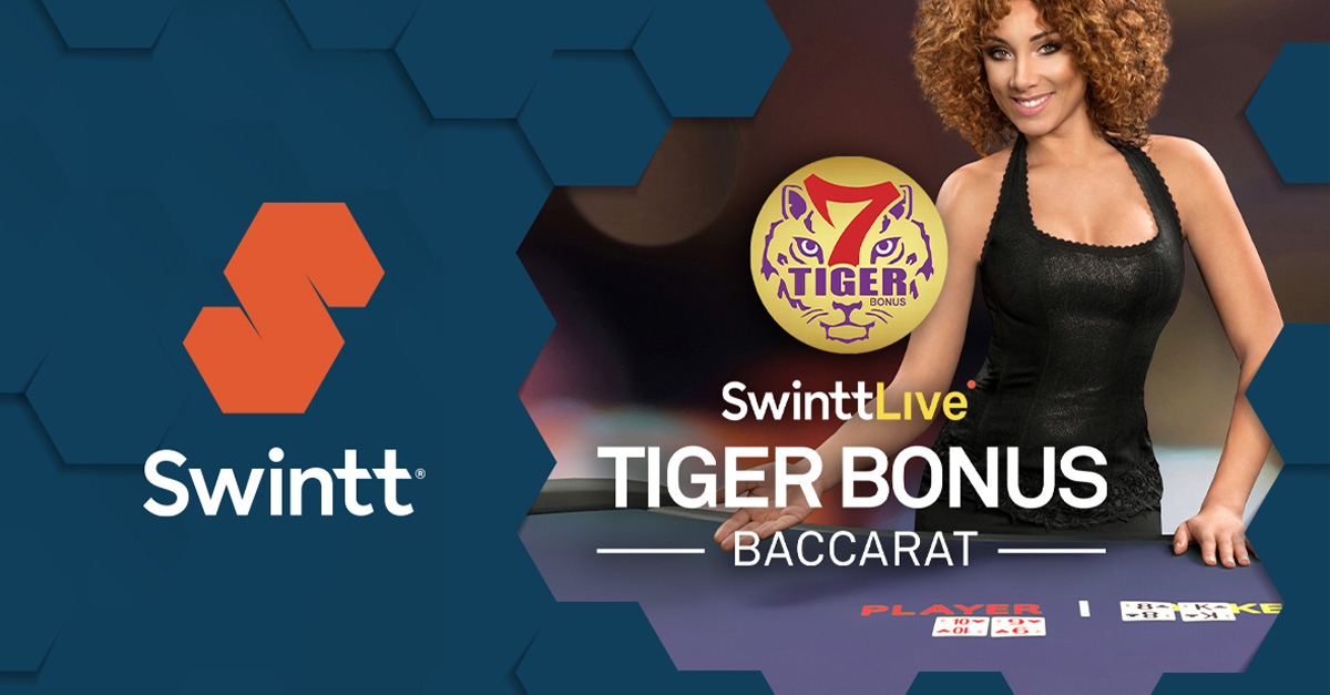 &#128047; Today is #InternationalTigerDay! &#128047;

It got us thinking about our awesome #SwinttLive Tiger Bonus Baccarat game! &#128005;

Featuring the fantastical Tiger Bonus side bet. A Tiger Bonus occurs when the Banker wins with a total of 7 consisting of 3 cards and pays 40:1. &#128170;

&#128286;
