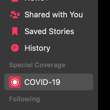 The section of "Ukraine" has been removed from the "Special Coverage" section of Apple News app. <a href="/Apple/">Apple</a>, do you really think that it is a time to forget about what is happening in #Ukraine? I just remind you, the #war which is still continuing, affects everyone on this planet.