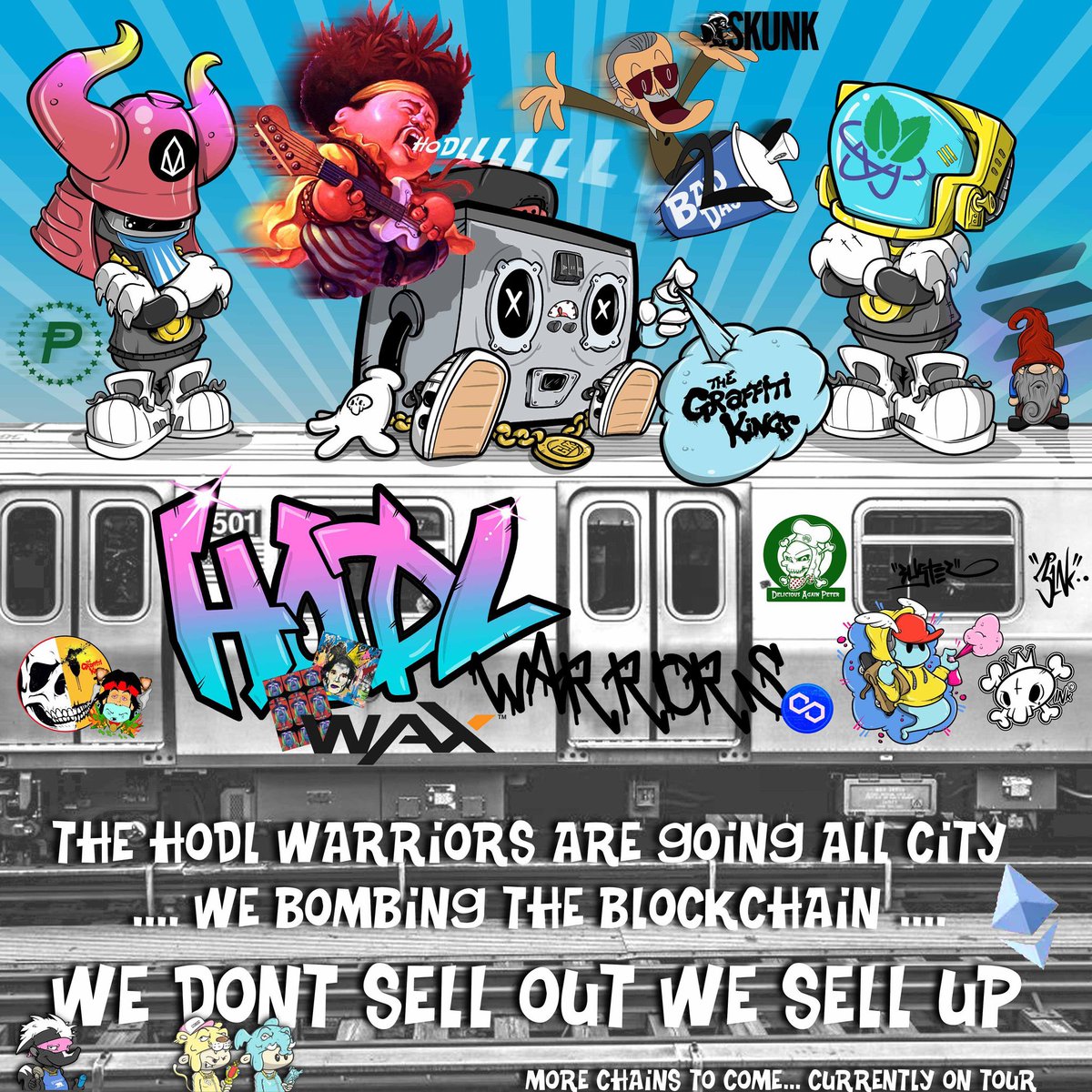 nftbuster's tweet photo. 👑DON’T SLEEP ON THE KINGS👑
💎ingredients for GK’s HODL Warriors P2E Game on @neftyblocks Link Here: https://t.co/HWTYpdL83S
❌Links to Everything CB: https://t.co/yZcs1Upaje 👑
#NFTCommunity #NFTs #NFTCollection #graffitikings #charliebuster #neftyblocks #NFTProject #NFTdrop https://t.co/IYFzZscNjs