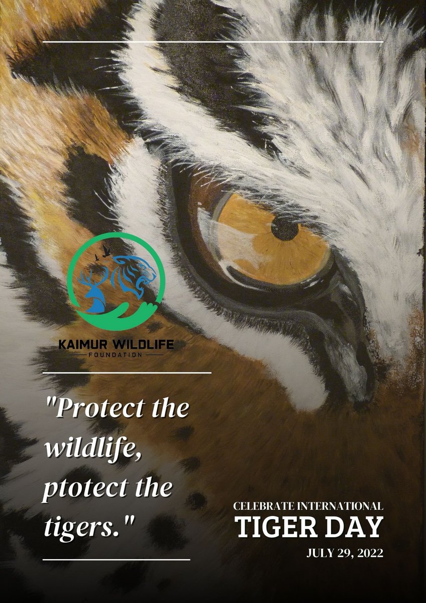 KWF4INDIA's tweet photo. #InternationalTigerDay https://t.co/fFaIa8B1s5