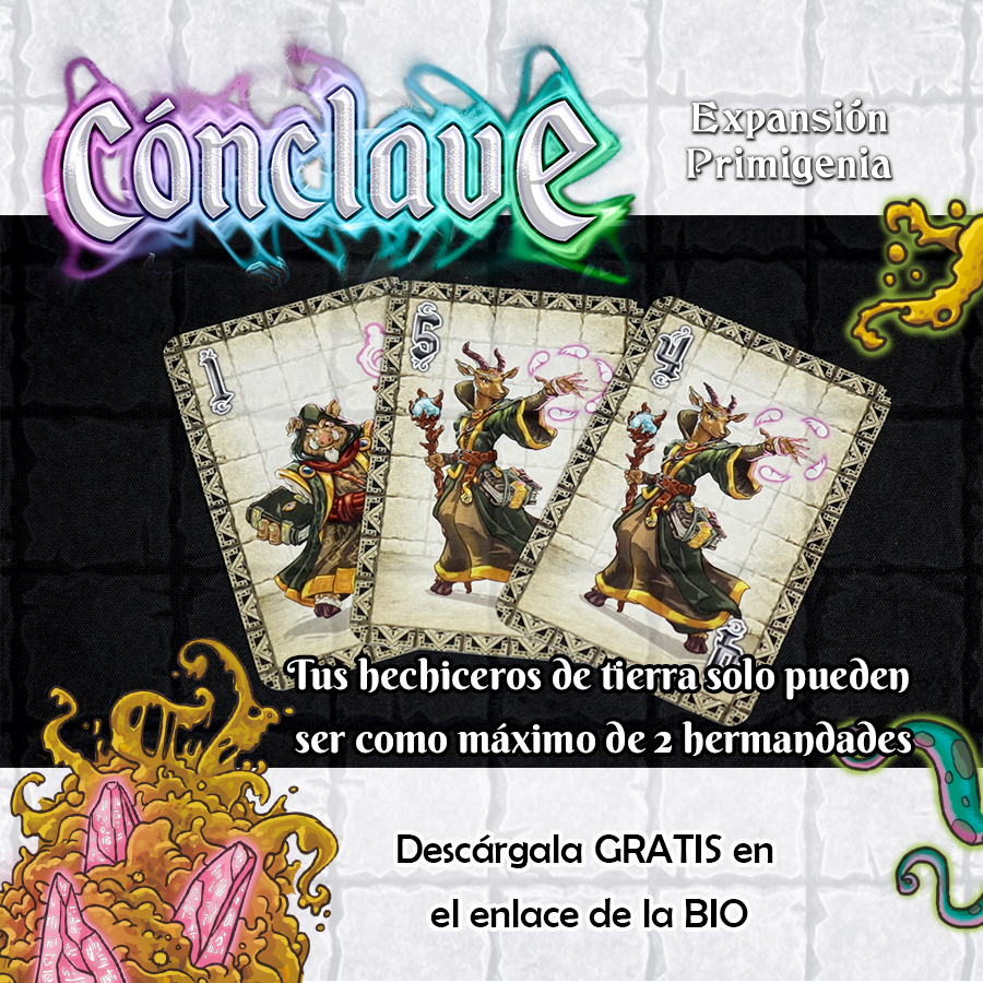 ReverseGamesRG's tweet photo. Quien consiga la mayoría de magias marrón se llevará al temible #ubbo-sathla 

Para cumplir su exigencia, tus #hechiceros de la #magia de tierra solo pueden ser de 2 hermandades como máximo. Como se te cuele un tercero....espero que la digestión de Ubbo-Sathla sea rápida.... https://t.co/kF9J0hcXGU