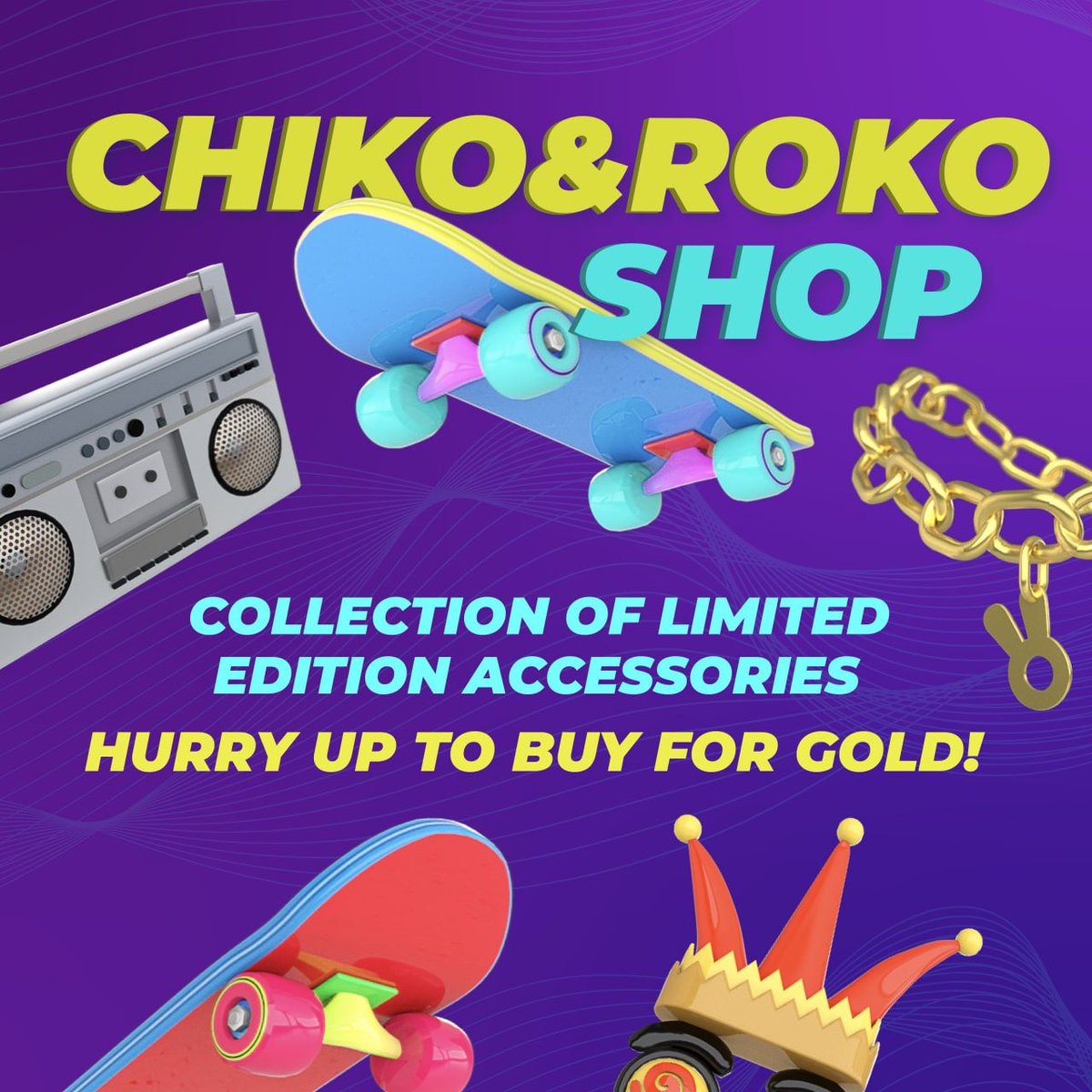 rtoysapp's tweet image. YOU'VE BEEN WAITING FOR IT AND NOW IT'S FINALLY HERE! 
Today, we are opening our Chiko&amp;amp;Roko Shop 🔥🤩

Now, let’s see what we've got in store for you guys 😏