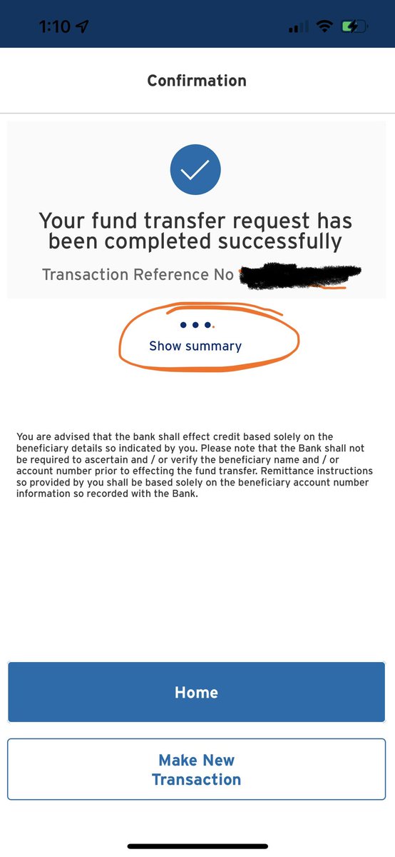 aanondo's tweet photo. The designer put the ellipsis before the text and that made it look like a loading graphic rather than a clickable @Citibank #ux #ui #baddesign #mobileInterface #appdesign https://t.co/6ErbxqTKaw