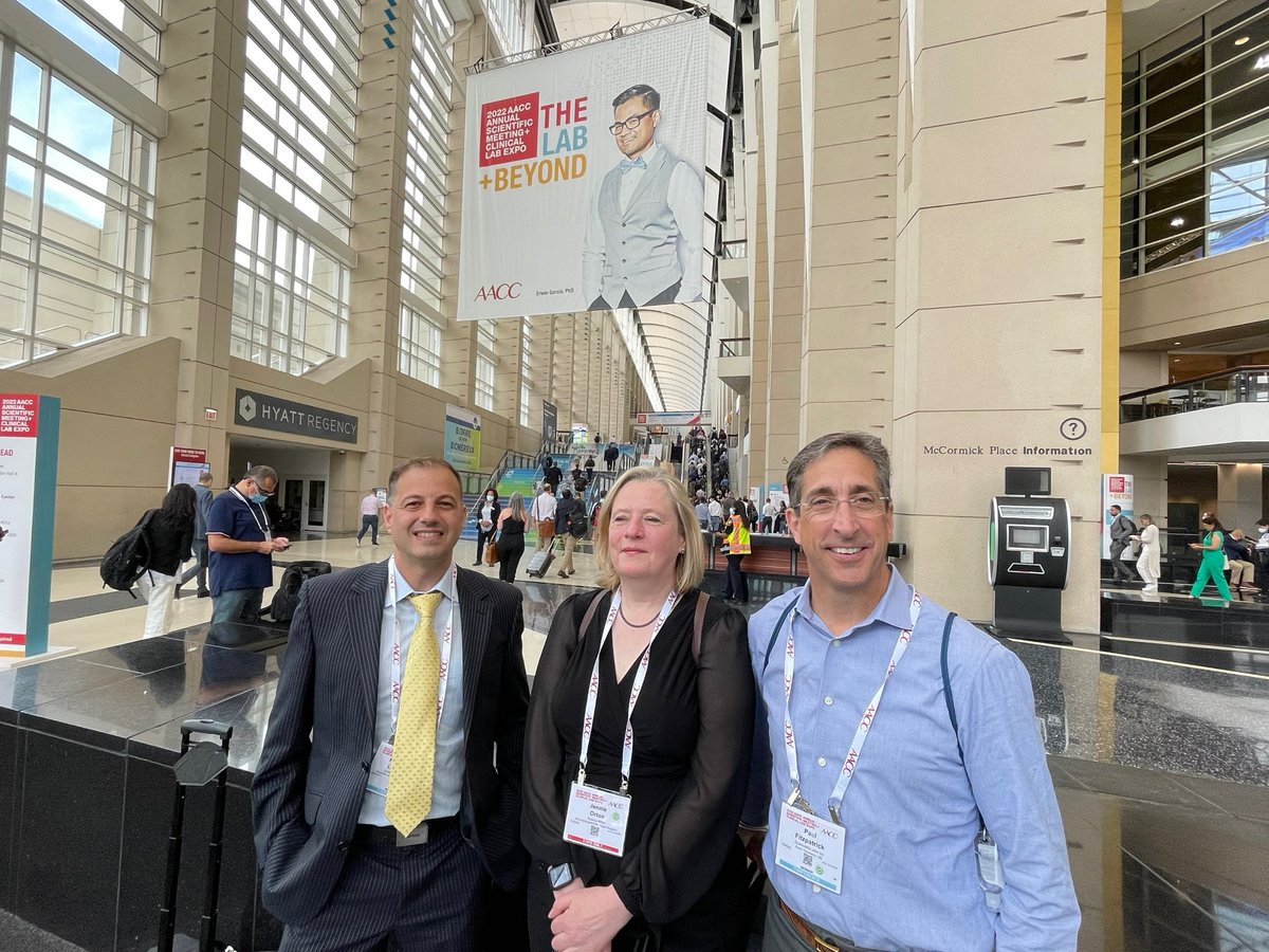 QuantuMDx's tweet photo. We had a fantastic week at #2022AACC Annual Scientific Meeting &amp; Clinical Lab Expo in #Chicago! Thanks to everyone that spoke to us about our latest innovations. 

Open a conversation with us about rapid #multiplex diagnostics at the #PointofNeed: https://t.co/d0SP1OMsn6 https://t.co/pa3rFHyycN