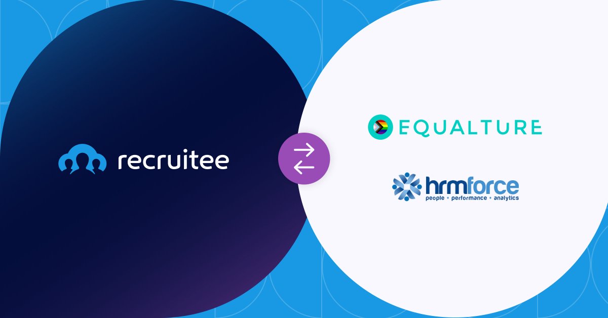 Our two latest summer integrations (@Equalture and <a href="/HrmForce/">HrmForce.com</a>) make it easy to assess your candidates without bias and effectively manage your employees - despite the heat! 
Check out our integrations: 👉 hubs.ly/Q01hLRbf0

#Hiring #Recruitment #HR #HRTech #HireBetter