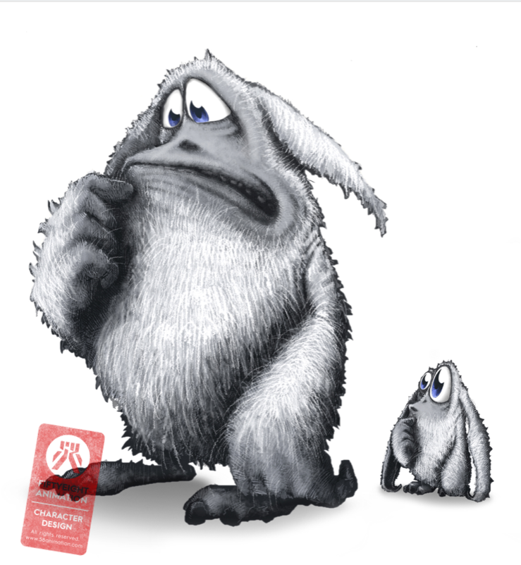 FIFTYEIGHT3D's tweet photo. Do not worry it is the weekend soon! Also our little Sorgenwesen will take all worries away from you. Hope you enjoy this never published concept art 😉 #fiftyeightanimation #conceptart #characterdesign #artwork #2d #drawing #digitalart https://t.co/x1rmtkrXWq