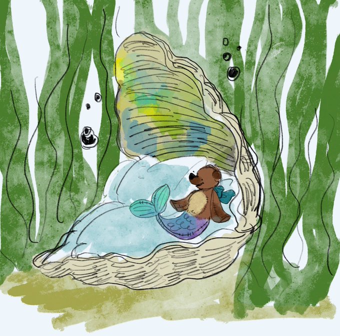 人魚のtwitterイラスト検索結果