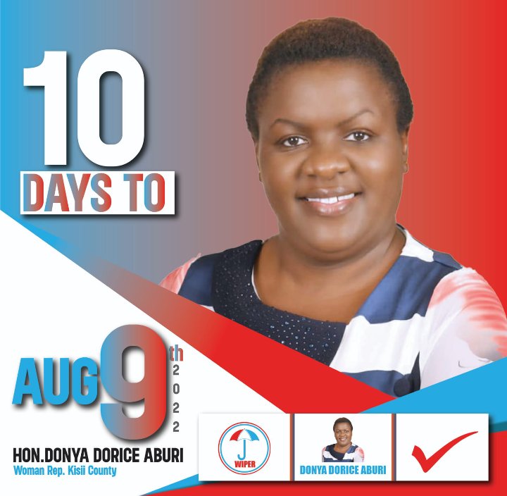 Step by step, we are marching on. In less than 10 days, the fate will be sealed. Your support is highly appreciated. Mbuya mono. #Inawezekana #EriogiRiOmogusii #AzimioLaUmoja