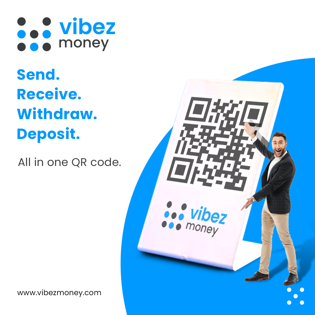 Vibezfintech's tweet image. Send, Receive, Withdraw and Deposit money through one QR code. Make your transactions simple with Vibez Money

#vibezonline #Vibez #UPIApp #money #Cashless #cashlesspayment #commingsoon #ATM #payments #CardlessCash #playstore #pay #instant
#commissions #assured #ICICIBank