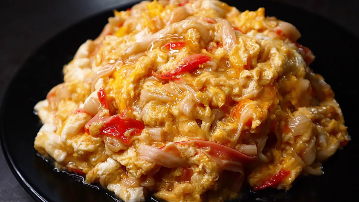 3分でふわふわとろとろ！最強の限界天津飯レシピ！！