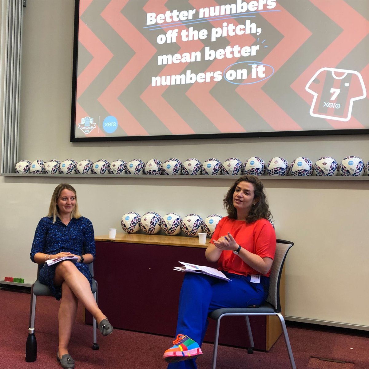 Today at the #EqualPlayingField Summit we announced our partnership with <a href="/LewesFC/">Lewes Football Club</a> - the first gender-equal and 100% fan owned club in the world.

We believe that for #WomensFootball to thrive, the financial viability of clubs at all levels is essential.

bit.ly/3PY3alg