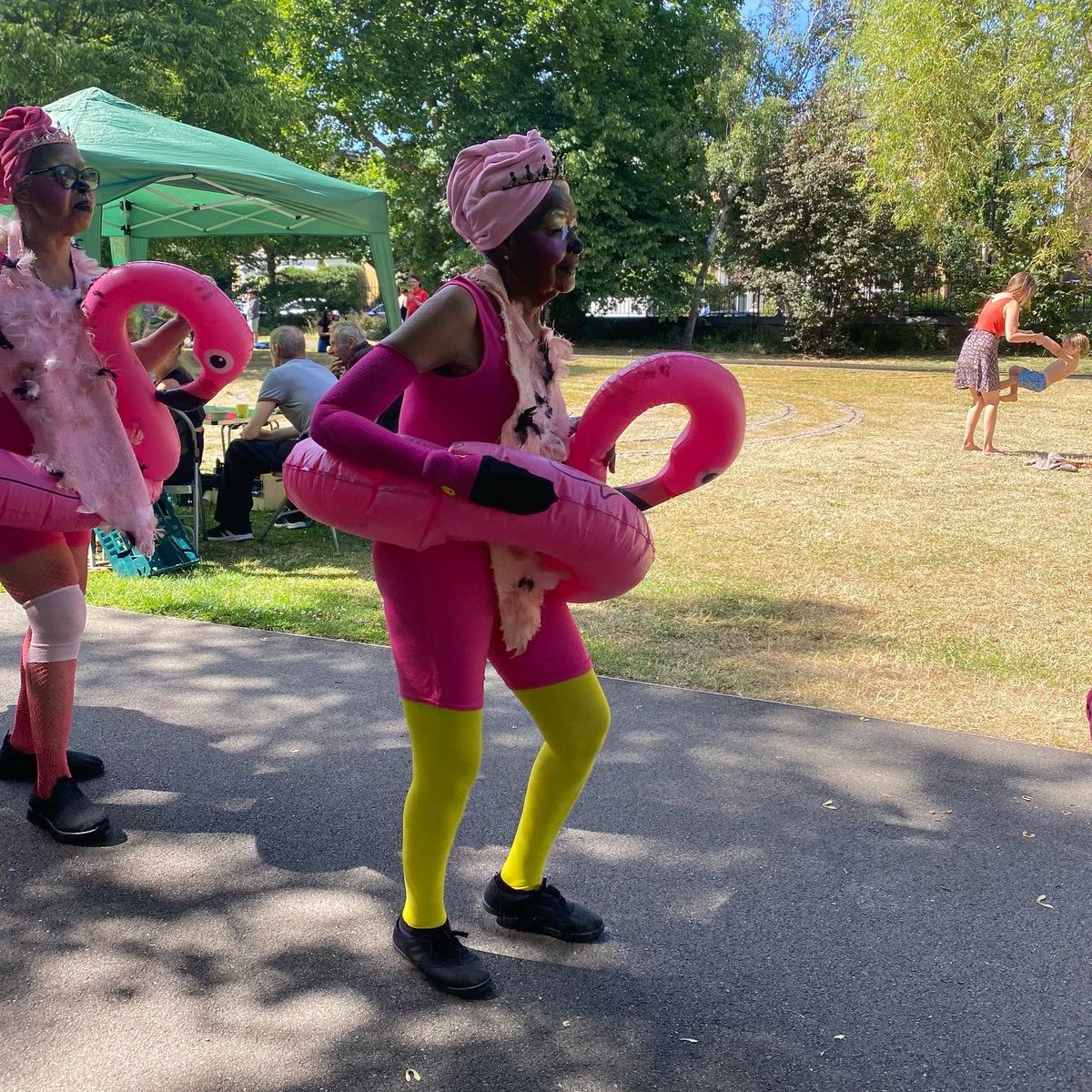 Today is Daphne’s Day 💗

The #DancehallFlamingos are getting ready to fly over to Daphne’s @ The MBSA for a cheeky whine and a kneez up! This one’s for fam and friends only, sorry bout it 😘