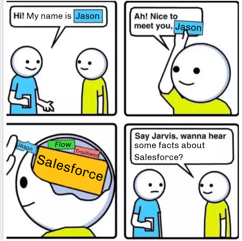 Anyone else, or just us? 😂 #Salesforce
