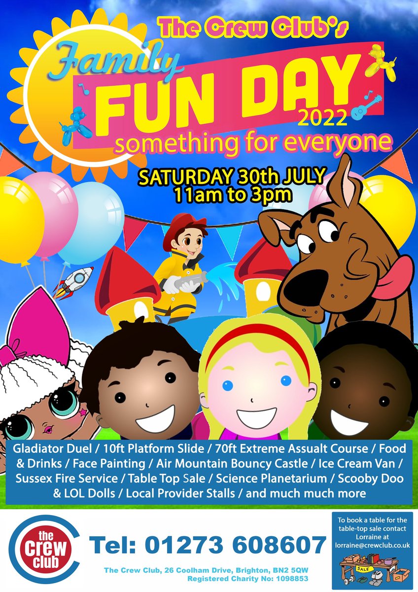 FAMILY FUNDAY!!! Tomorrow SATURDAY 11am to 3pm Come and join in the Fun 🤩