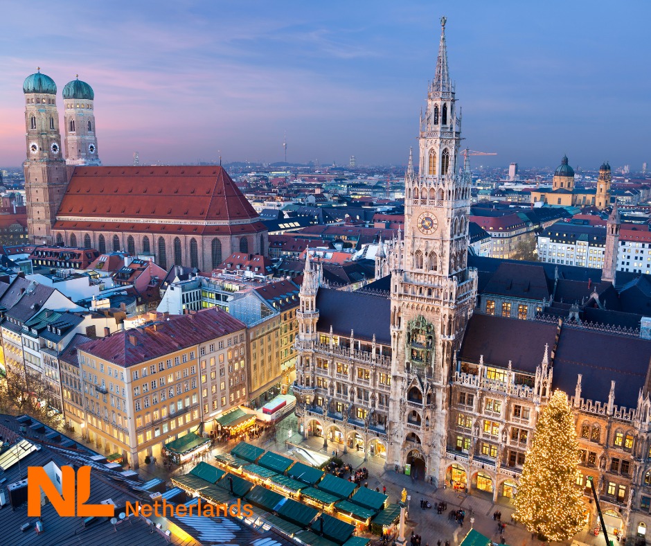 NLinDeutschland's tweet photo. 🧐Unser Generalkonsulat in München sucht ab sofort eine(n) Mitarbeiter*in (m/w/d) für die Abteilung für Innovation und Technologie. Bewerbungsschluss ist der 12. August.

Interessiert? Hier geht es zur Stellenausschreibung⤵️
https://t.co/b18RyF5gkn https://t.co/GHMRYMftkL