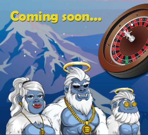 Did you know that as a part of our Roadmap 2.0 we are launching a Yeti "Underground Club"? 🤩

That's right, as many degenerate gamble games and events as you want, all in one place available to #Yeti family holders!

Coming out soon! 🚀

#CasinoMeta #NFT #NFTs #Solana