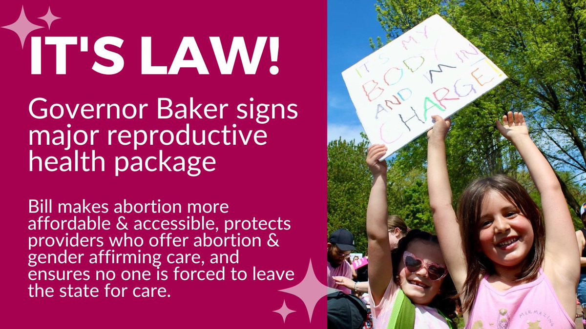 reproequity_now's tweet photo. Today Massachusetts has made it indisputably clear: our Commonwealth will stand up to hostile attacks on life-saving and life-affirming health care. https://t.co/3yZMIukVTM