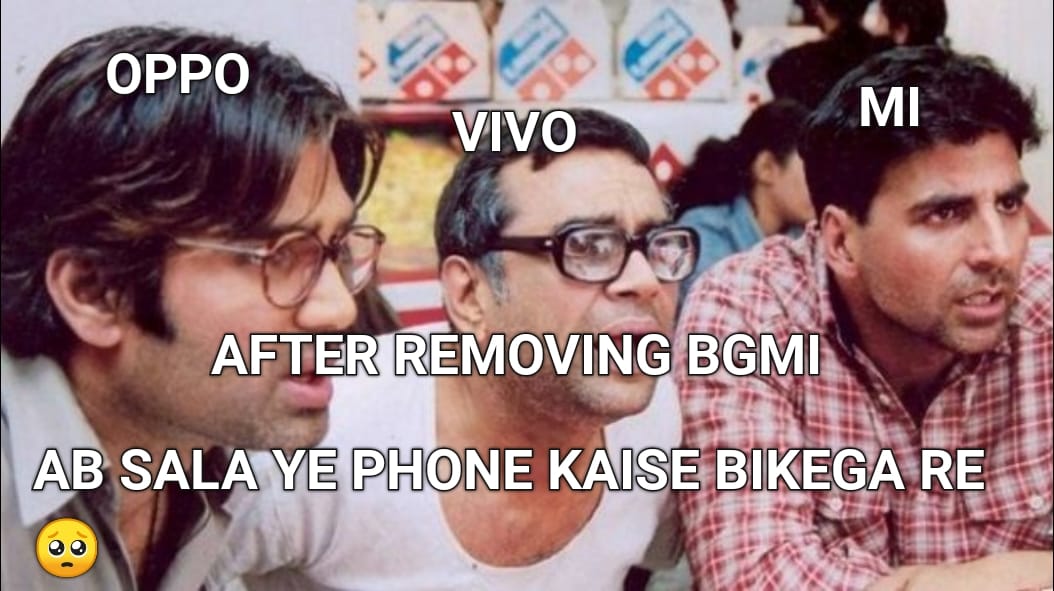 GadgetArena4's tweet photo. #BGMI removed from both #PlayStore and #AppStore and now smartphone manufacturers alike 😆😁
#PUBG #bgmibanned #Krafton 
#bgmiremoved https://t.co/r9UUmtkBoO