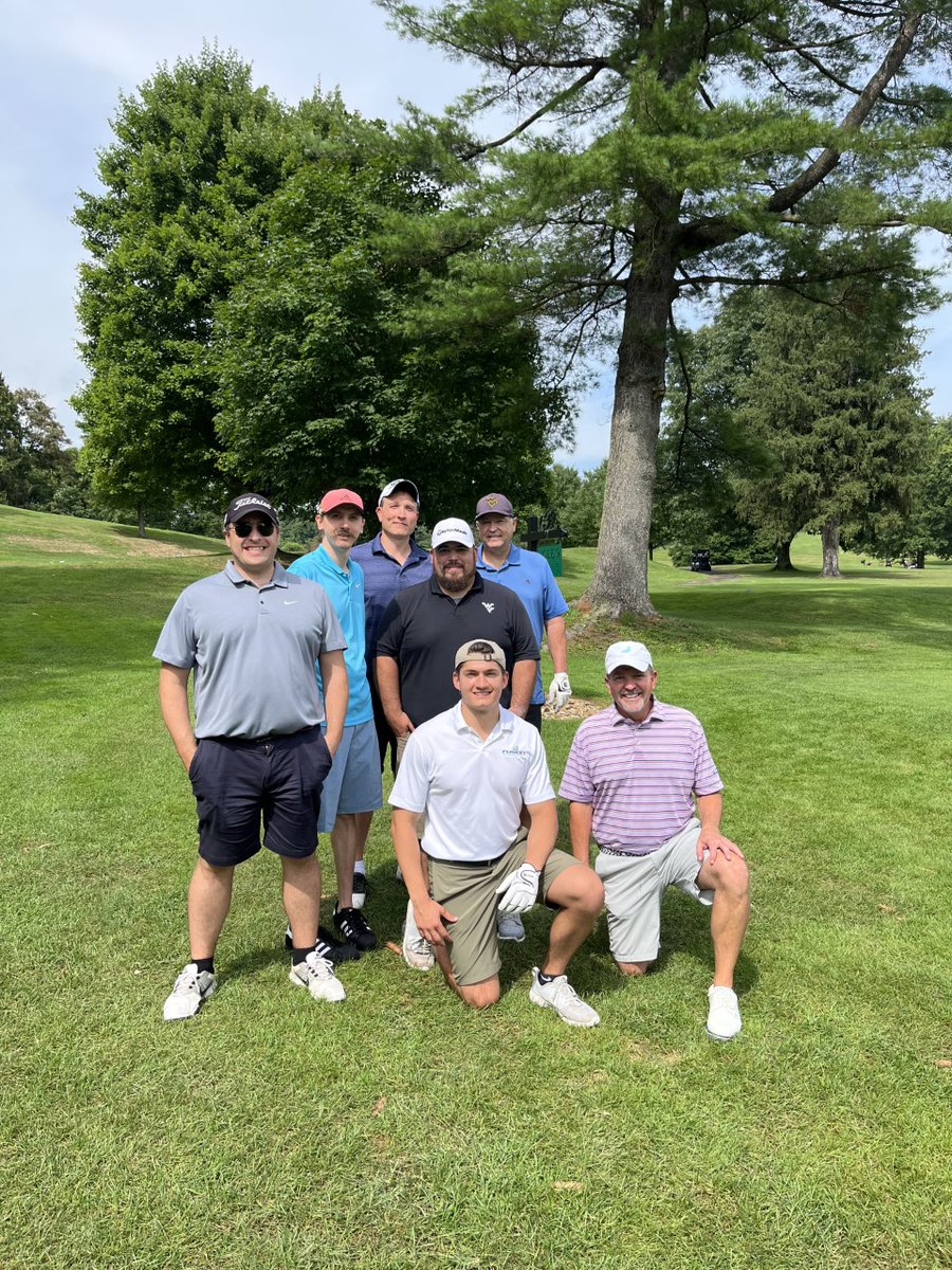 WVFusionTech's tweet photo. Last Week, Bridgeport Country Club Hosted the FBI RA Golf Event! Our Team attended and had a very good experience. On top of that they ended up Winning the Event. ⛳️ Congratulations to our Winning Team. https://t.co/93D1qJiycA