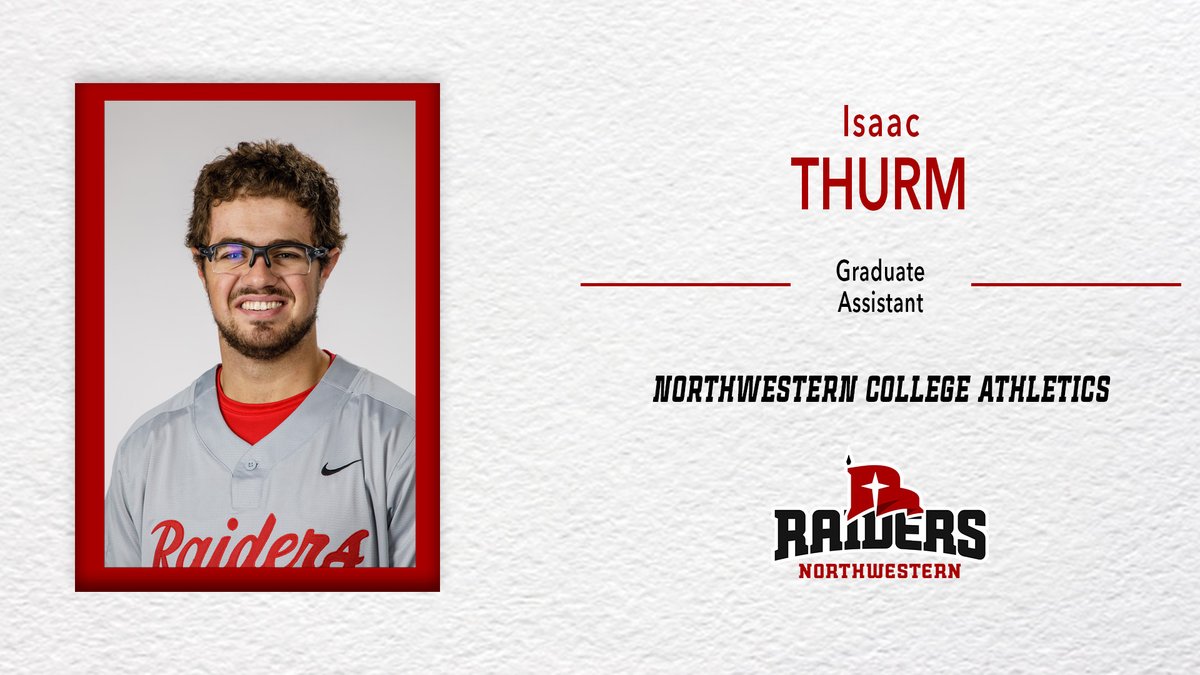 Isaac Thurm Joins NWC as Athletic Performance Graduate Assistant.

📰: bit.ly/3Bv9cps

#RaidersStandOut | <a href="/NWCperformance/">NWC Performance</a>