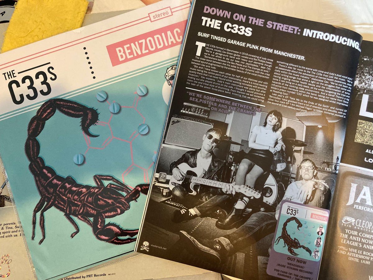 Thanks to everyone at @ViveLeRock1 MAGAZINE for including us in this months edition!