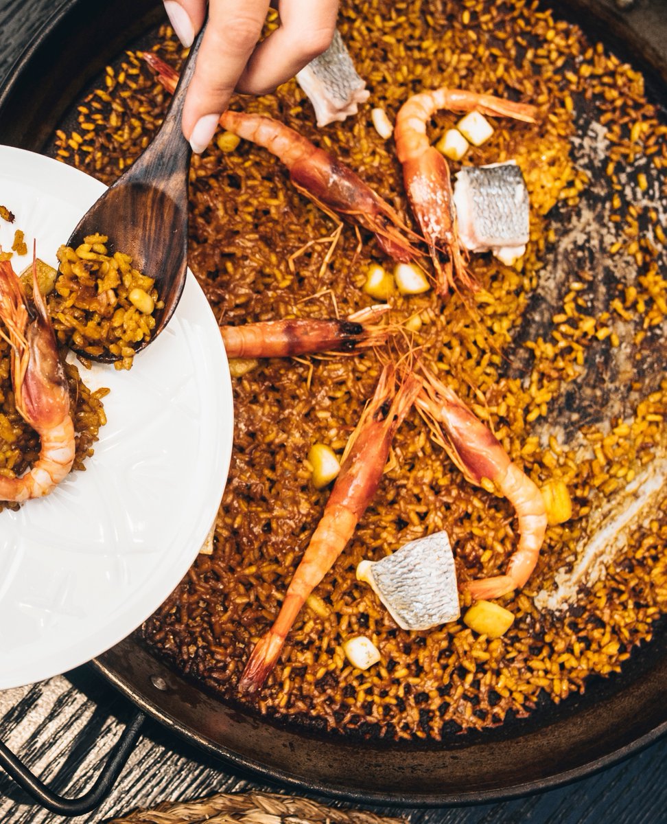 Viva the Socarrat! Our rices are prepared using the traditional Valencian method so expect a crisp base, or ‘socarrat’ as we call it. ⁠The majority of the flavour comes directly from the stock.⁠
Which one will you try first?