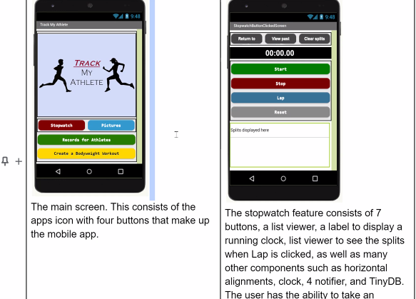 mobilecsp's tweet image. #MobileCSP PD participant Andrew Otero created the Track My Athlete #mobileapp with @MITAppInventor for his #CREATE task. #APCSP #CSforAll