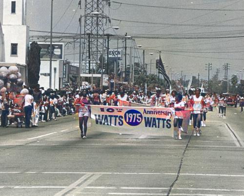 UnlockedBlack's tweet photo. A group of antipoverty organizations and Black organizations initiated the Watts Summer Festival in 1966 as a way to focus the Watts community on celebrating Black heritage and culture annually on the anniversary of the Watts riots https://t.co/um9Y5W5rsz