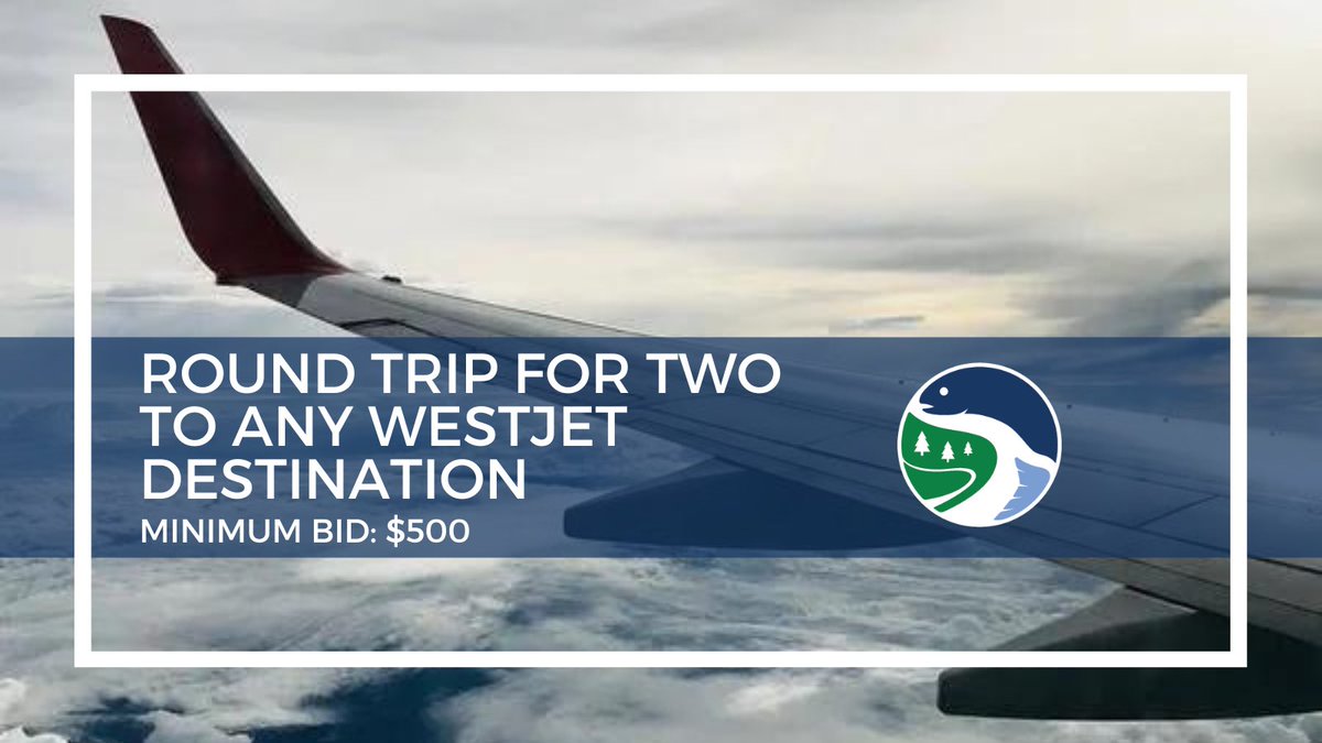 Where will you be headed?! ✈️ Thanks to <a href="/WestJet/">WestJet</a> for their donation for two travellers. Bidding takes place at our benefit dinner, and tickets will finally go on sale this coming Tuesday, August 2, online and in the office.
