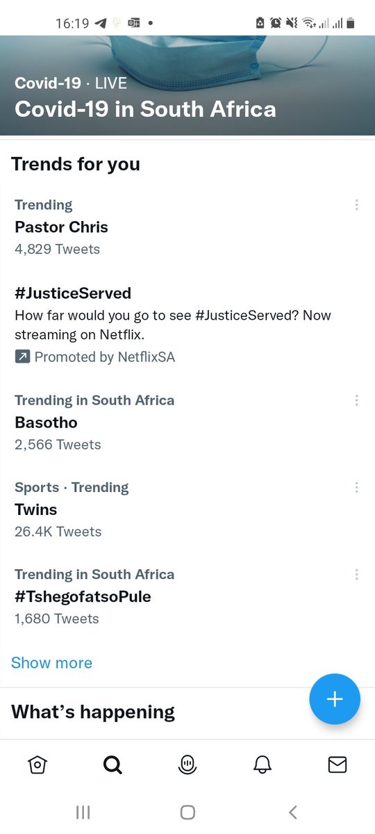 tweep_masindi's tweet photo. Pastor Chris is trending number 1 🔥🔥🔥🔥🔥 https://t.co/qXxjs1Zskh