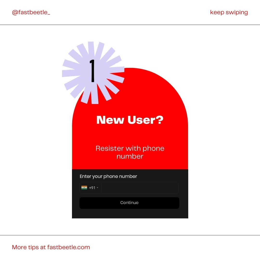 fastbeetle_'s tweet image. With these four easy steps get started on our app and start placing those orders. 
#appuser
