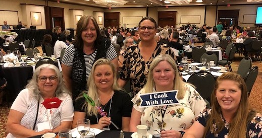 Lunch Lady Learning in Spokane!  Child Nutrition staff had a great time at the Washington School Nutrition Association conference.  Lots of good classes and networking with other districts, and yummy food samples too!