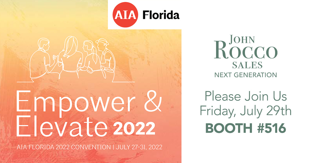 johnroccosales's tweet photo. Are you at The Breakers in Palm Beach Florida attending the AIA Florida 2022 Convention? Today from 2-6:30pm, our team will be at booth 516 sharing architectural materials &amp; solutions from multiple manufacturers. We look forward to seeing you there! #aiafla22 #aiafla #aiaflorida https://t.co/PaELjwtSk4
