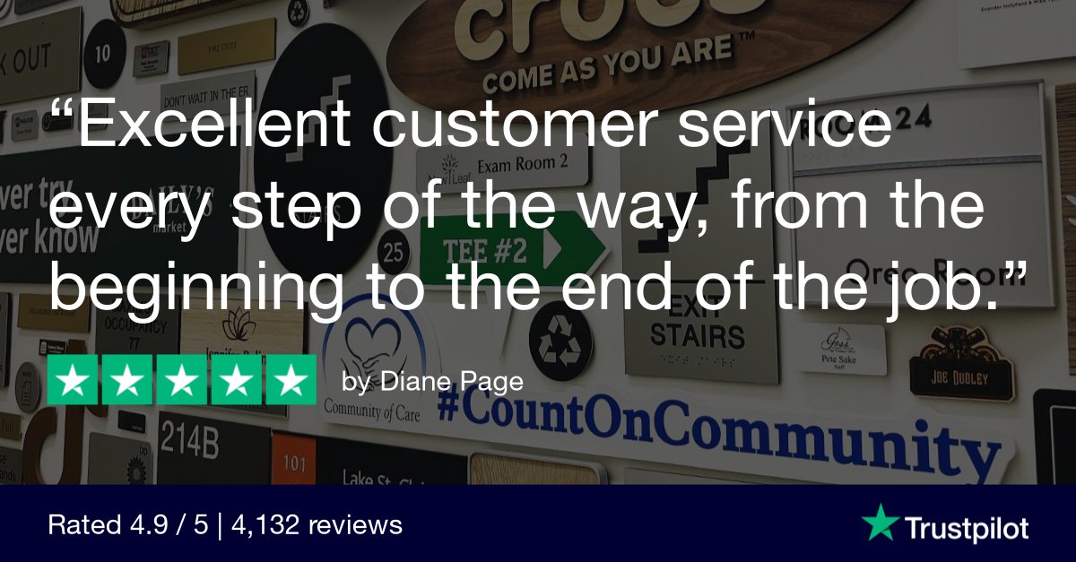 Office Sign Company tweet media