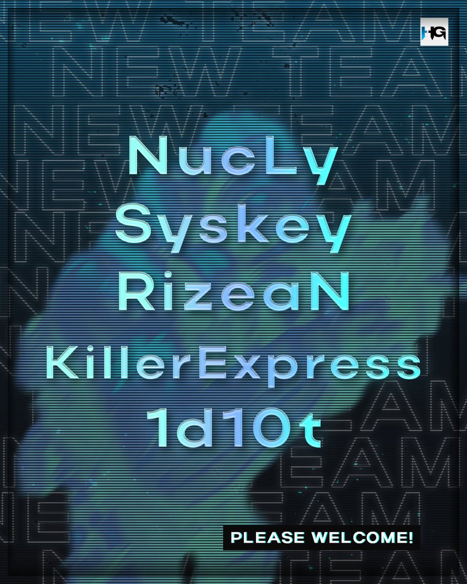 Evolupegg's tweet image. 💙PLEASE WELCOME🤍

Hiermit präsentieren wir unser MAIN CS:GO Team 🥳

@nuclycsgo - Rifler
@Syskeycsgo - IGL
#RizeaN - AWP
@KillerExpress - Rifler
@JayzeeeCSGO - Rifler 

Wir freuen uns dieses willkommen zu heißen 

#GOHEXBET #HGWIN