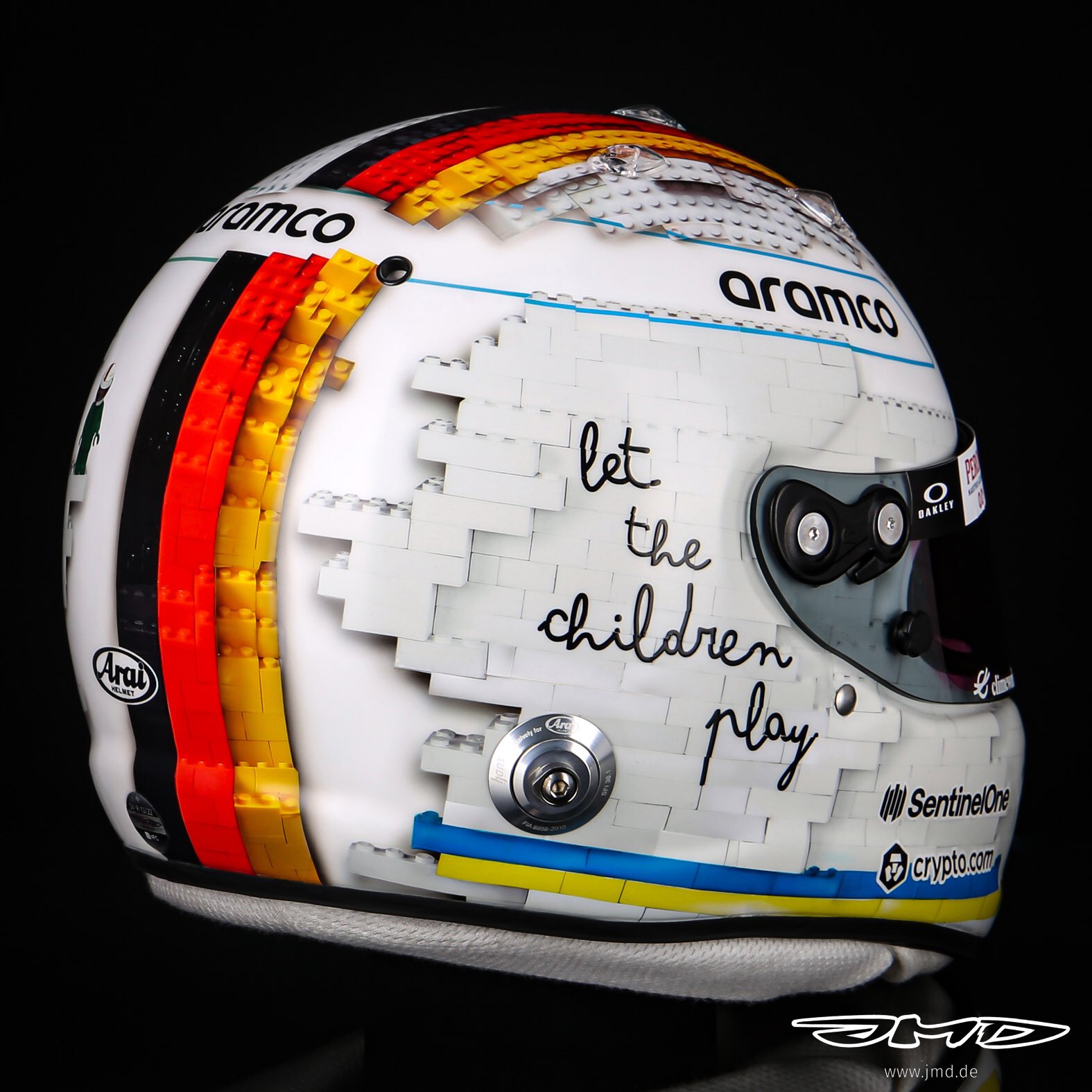 WTF1 on Twitter "Vettel's Lego helmet design by JMD_helmets 😍 https