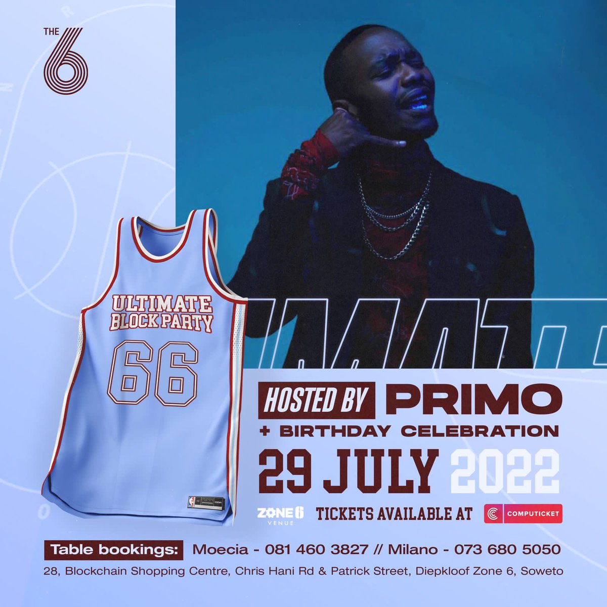 OkDimpho's tweet photo. Doors are now open see y’all at #UltimateBlockParty 🥳🚀

Limited tickets are sold at the door! https://t.co/ivMTz6GHBI