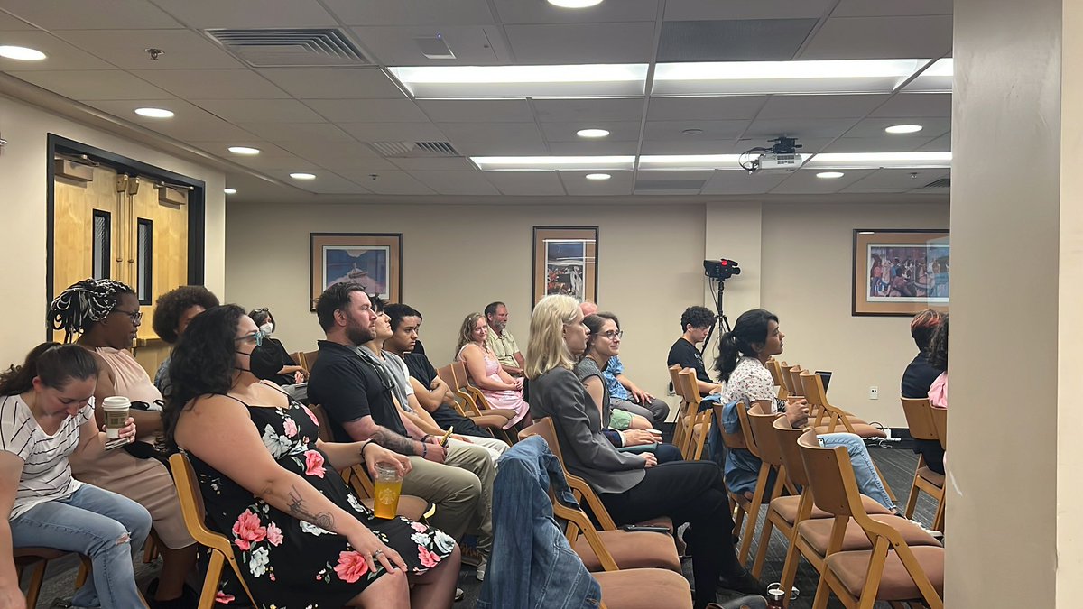 cwiedinm's tweet photo. Kicking off the #CIRES #RECCS oral presentations. Excited to hear about the great work accomplished this summer. Thank you to the amazing leaders- Dana and Alicia @CiresEO @CIRESnews https://t.co/1TvU3rC86u